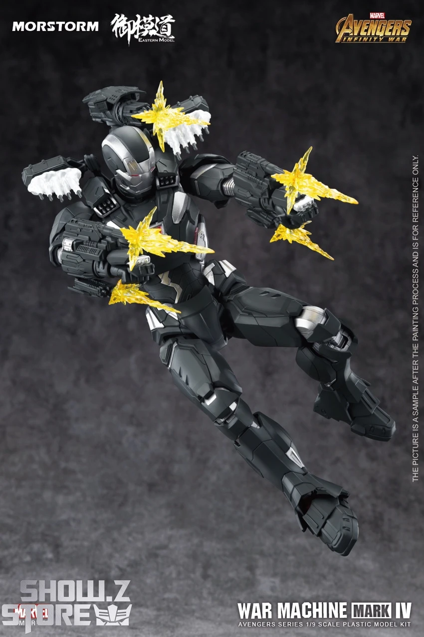 Eastern Model 1/9 Iron Man Mark 4 War Machine Model Kit Reissue - Image 6