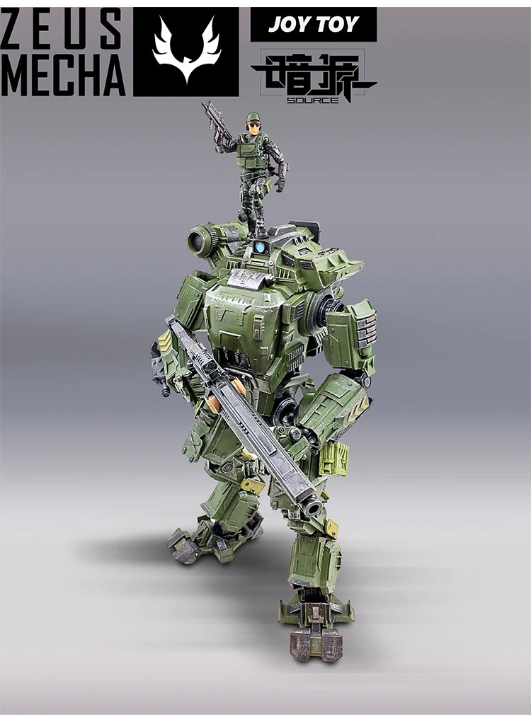 JoyToy Source Acid Rain UNF Zous Mecha Green Version - Image 3