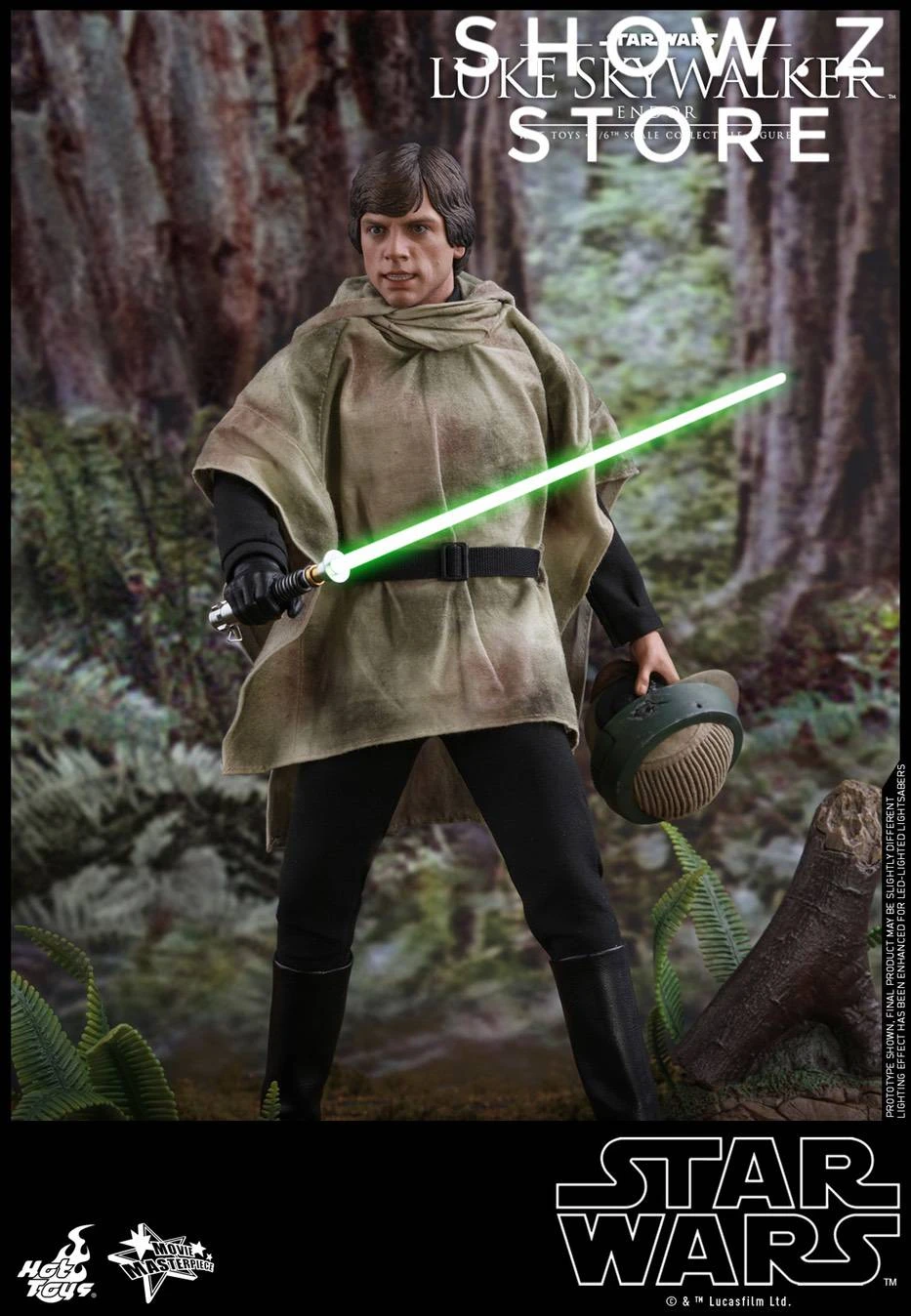 Hot Toys HT 1/6 Luke Skywalker MMS516 Star Wars: Return Of The Jedi Endor Standard Version - Image 5