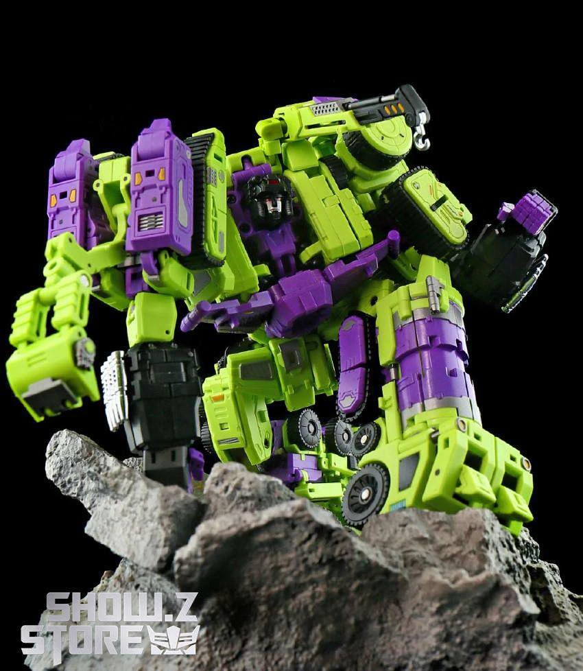 Lucky Cat Micro Cosmos MC-02 Riki-Oh Devastator Set A - Image 15