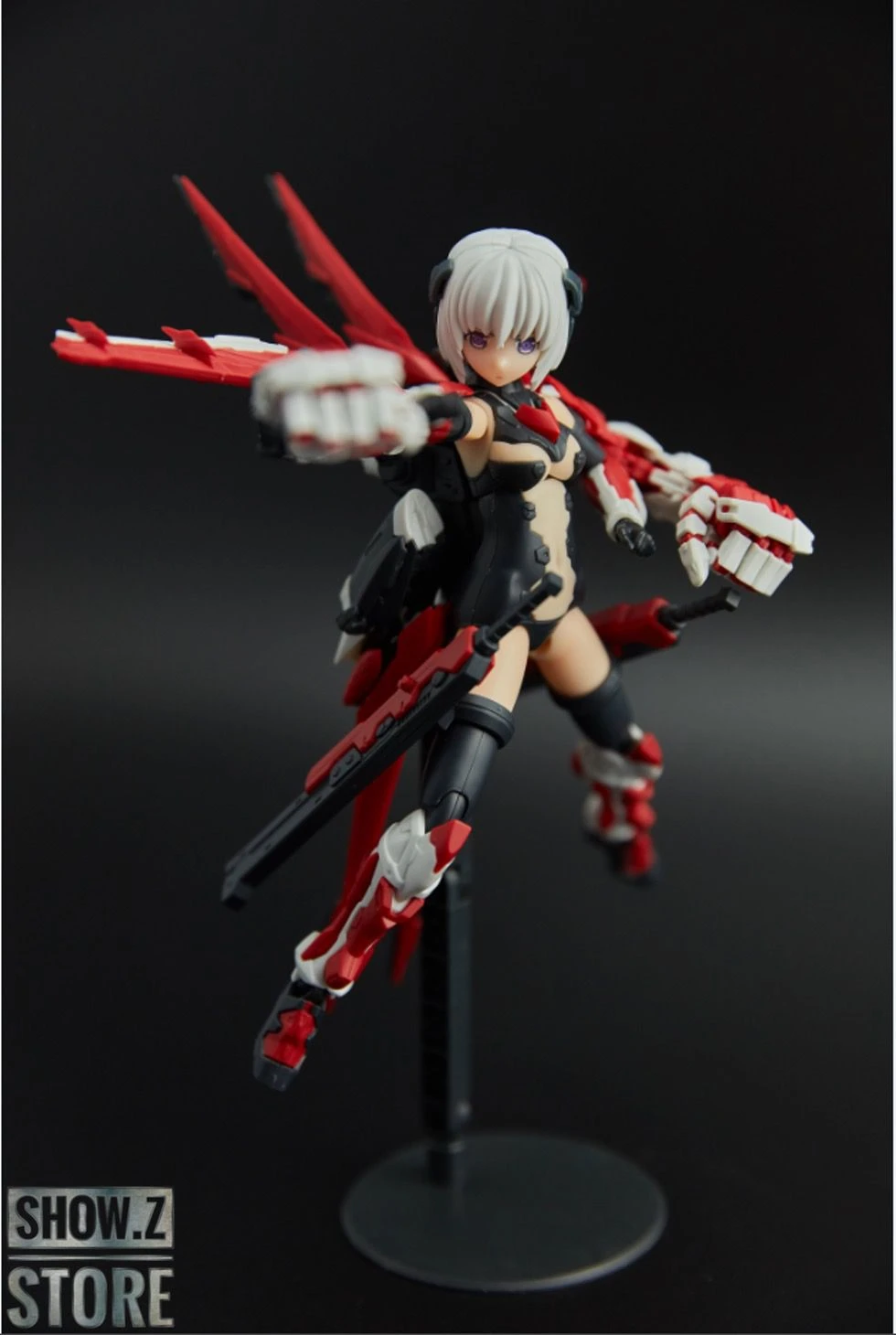 Future Model Weapon Girl-01 1/144 RG MBF-P02 Astray Red Frame & Powered Red & Flight Unit - Image 6