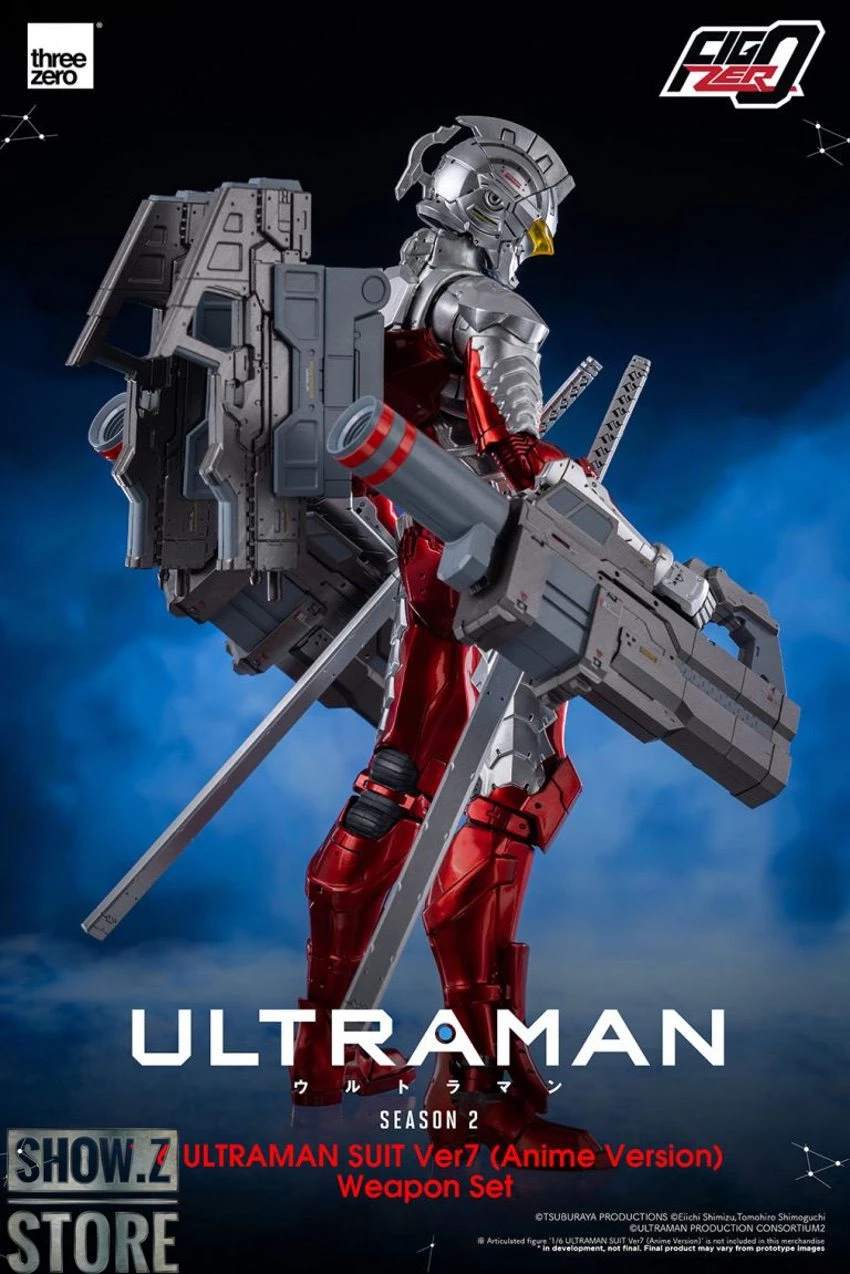 Threezero 1/6 Upgrade Weapon Set For Ultraman Suit Ver.7 Anime Version - Image 14