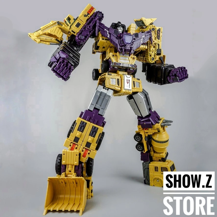 Toyworld TW-C07B Constructor Devastator Yellow Set Of 6 - Image 8