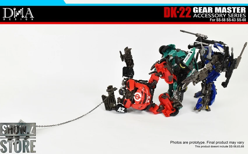 DNA Design DK-22 Upgrade Kit For SS-32/44/05 Studio Series DOTM Wreckers - Image 9