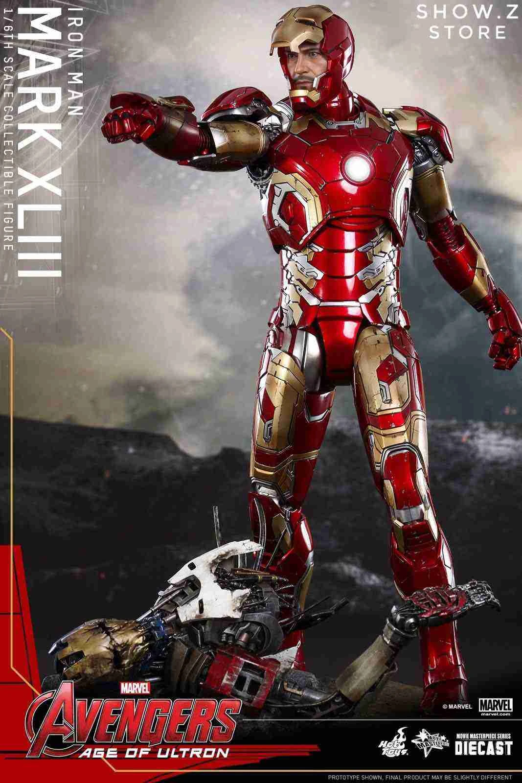 Hot Toys HT 1/6 Iron Man Mark XLIII MK43 MMS278D09 Avengers: Age Of Ultron Collectible Figure - Image 10