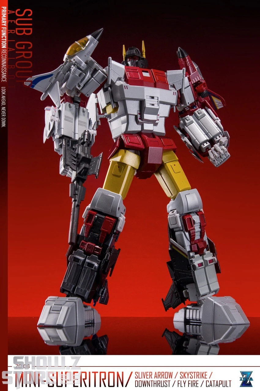 Zeta Toys ZC-06 Mini Superitron Superion Metallic Edition - Image 7
