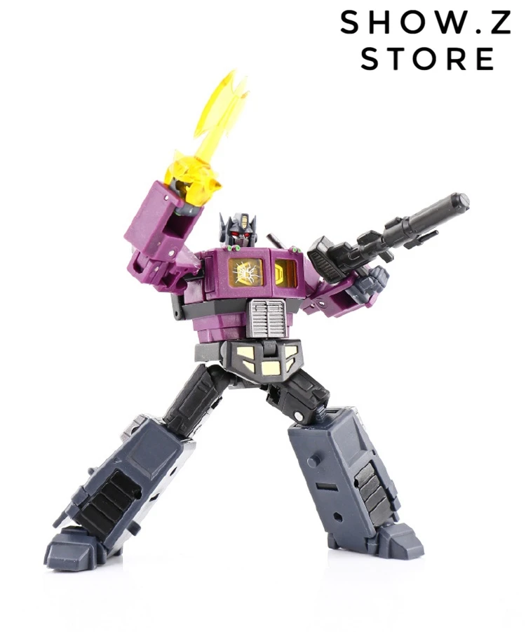DX9 X34P Dutch Phonas Optimus Prime Shattered Glass SG W/ Trailer Purple Version - Image 6